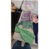 Image 2 : Assortment of Children's and Doll Clothing Including Jackets, Dresses, Pants
