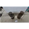 Image 4 : Pair of Vintage Hot Blast Lanterns Including Beacon and Made in Canada Globe