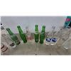 Image 4 : 24 Vintage Soda Bottles: Sun Crest, Mission, Stubby, Wynola, Fresca, Sprite, Mountain Dew