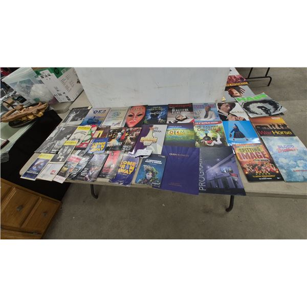 Large Collection of Theatre Playbills and Programmes: Come From Away, War Horse, Spider-Man