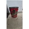 Image 4 : Vintage Nabob Pure Indian and Ceylon Tea Tin, Blue Canister, Burns Shamrock Pure Lard Pail