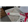 Image 5 : Vintage Hadashville Curling Club Knit Cardigan with Crossed Brooms and Stones, Red/Cream/Black