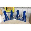 Image 1 : Four 3-Ton Jack Stands