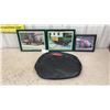 Image 1 : 3 Framed Photos of Pre-war Trucks and Ford Tractor Seat Cover
