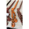 Image 3 : Four 3/8-5/16 Chain Binders: 2 Red, 1 Orange, 1 Black