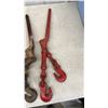 Image 2 : Four Chain Binders: Two Red, One Orange, One Brown