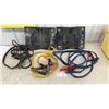Image 1 : 3 Booster Cables and 2 Motomaster Wheel Dollies