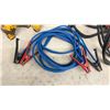 Image 4 : 2 Wilmar W41022 6,000 Lb Jack Stands and Blue and Black Jumper Cables