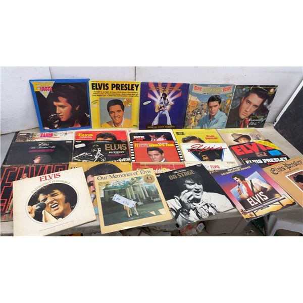 Elvis Presley Vinyl Record and Album Collection: King Creole, Separate Ways