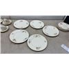Image 13 : Grindley CreamPetal Floral Dinnerware Set with Gold Trim, England, 48 Pieces