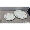 Image 9 : Grindley CreamPetal Floral Dinnerware Set with Gold Trim, England, 48 Pieces