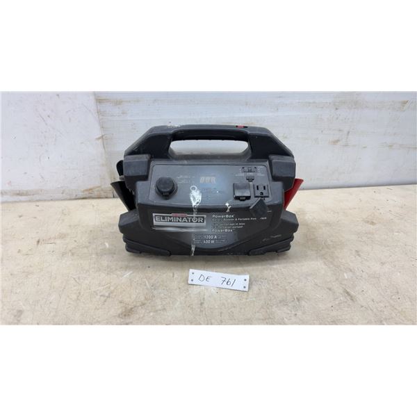 Eliminator PowerBox Battery Booster and Portable Power Pack, 1200A, 400W