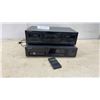 Image 1 : Pioneer CT-W350R Double Cassette Deck and PD-M510 Multi-Play Compact Disc Player with Remote