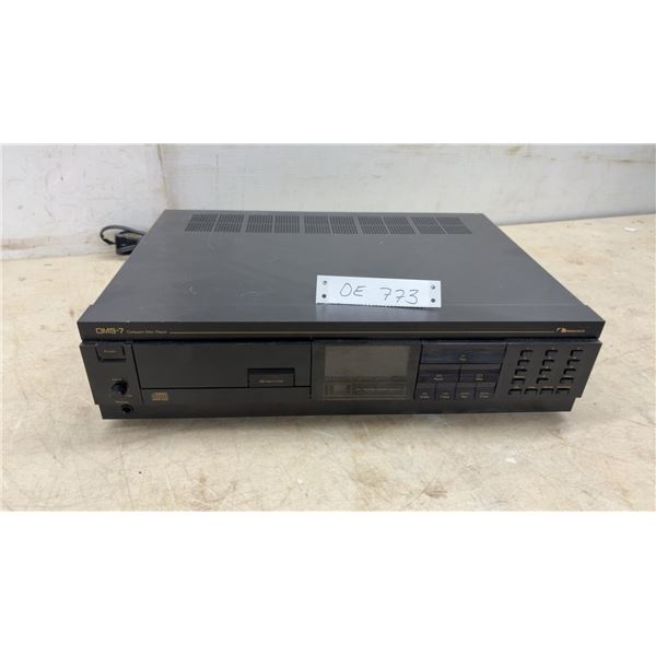 Nakamichi OMS-7 Compact Disc Player, 120V, 33W