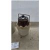 Image 3 : Antique Two-Tone Glazed Stoneware Jug with Handle and Crock with Lid and Wire Bail Handle