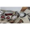 Image 8 : Vintage Automotive Lighting Lot Including 1959 Cadillac Tail Lights, Headlights, Horns