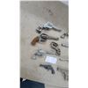 Image 2 : Collection of Approximately 16 Vintage Die-Cast Metal Western-Style Toy Cap Gun Revolvers