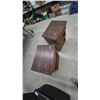 Image 3 : Pair of Vintage Wooden Nightstands with Single Drawer and Two Open Shelves, 30”×16”×20”