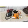 Image 1 : Tool Shop 3” X 21” Belt Sander, Craftsman Electronic Jigsaw, B and D Router