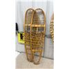Image 4 : Two Pairs of Vintage Snowshoes: Faber and Rebaf, Made in Canada, with Leather Bindings