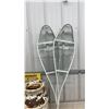 Image 3 : Vintage Milk Can and Pair of Metal Snowshoes
