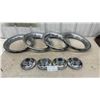 Image 1 : Chevrolet Wheel Trim Rings and Hubcaps, 8-Piece Lot