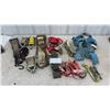 Image 1 : Assorted Ratchet Straps and Tie-Downs, Including Heavy-Duty and Light-Duty Straps