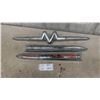Image 1 : Mercury Hood Ornament and 2 Mercury 100 Side Trim Pieces