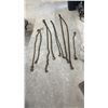 Image 1 : Pail of Chains with Hooks, Approx 7 Chains, Longest is 16ft