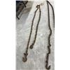 Image 9 : Pail of Chains with Hooks, Approx 7 Chains, Longest is 16ft
