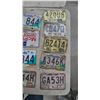 Image 2 : 24 Collection of Vintage Manitoba and Ontario License Plates, 1970s-2010s, Passenger, Trailer