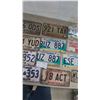 Image 4 : 24 Collection of Vintage Manitoba and Ontario License Plates, 1970s-2010s, Passenger, Trailer