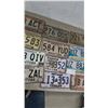 Image 5 : 24 Collection of Vintage Manitoba and Ontario License Plates, 1970s-2010s, Passenger, Trailer