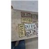 Image 6 : 24 Collection of Vintage Manitoba and Ontario License Plates, 1970s-2010s, Passenger, Trailer