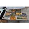 Image 1 : Collection of Vintage Manitoba License Plates, 1950s-1970s, Including Framed 1957 Keystone Province