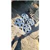 Image 1 : Set of Four Jeep Liberty KJ Factory 17” Spoke Alloy Wheels, 5-Lug, 2002-2007