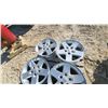 Image 3 : Set of Four Jeep Liberty KJ Factory 17” Spoke Alloy Wheels, 5-Lug, 2002-2007