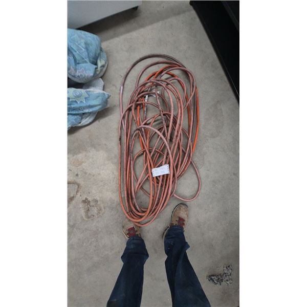 Heavy-Duty Orange Electrical Extension Cord