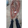 Image 2 : Heavy-Duty Orange Electrical Extension Cord