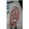 Image 3 : Heavy-Duty Orange Electrical Extension Cord
