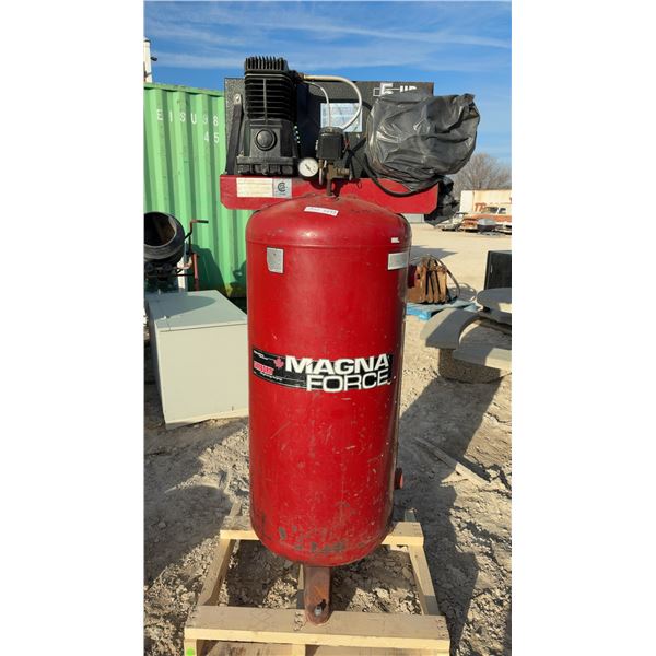 Magna Force G500BPC60V Vertical Air Compressor, 60 Gallon, 5 Horsepower, 230V, Single Phase