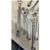 Image 2 : Assorted Wrenches: Craftsman, Indestro, Jet, Extra