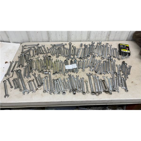 Large Collection of Wrenches: Jet, Mastercraft, Gray, SK