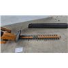 Image 2 : WORX WG505 Electric Hedge Trimmer with 24” Blade, 4 Amp Motor and Blade Cover