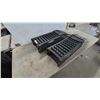 Image 3 : Pair of Black Folding Metal Utility Loading Ramps for ATV, UTV, Dirt Bike, or Lawnmower