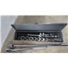 Image 2 : 1/2” Drive Socket Sets Including 8-Piece SAE Deep Impact Sockets, Breaker Bars, Ratchets