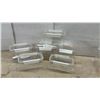 Image 4 : Clear Plastic Dry Food Storage Containers with Airtight Locking Lids, Various Sizes