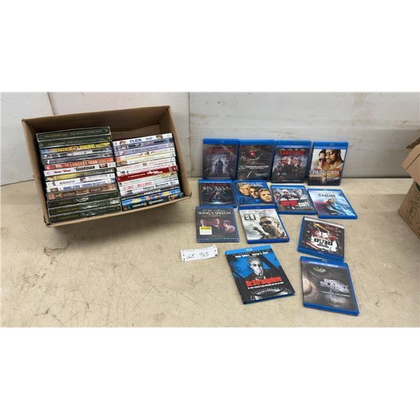 Blu-ray and DVD Movies, Thor, Mirrors, Sabotage, The Prestige, Click