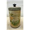 Image 4 : Vintage Kearney Bros. Limited Frontenac Brand One Pound Coffee Tin, Montreal and New York