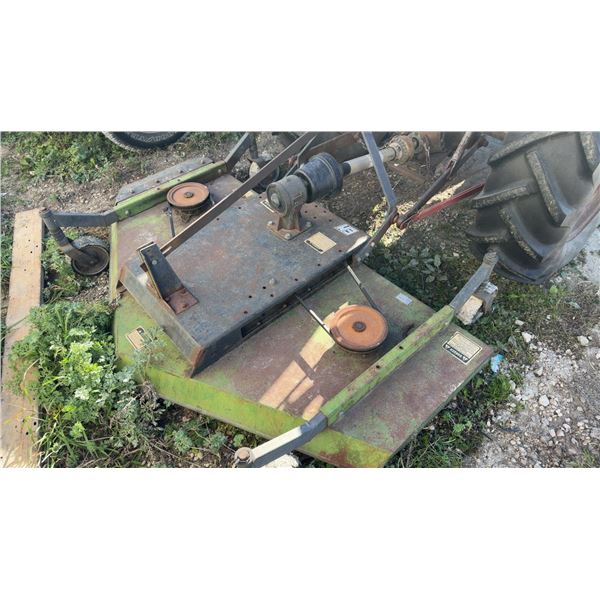 Sovema S.p.A. 3-Point Hitch PTO Finish Mower with Gearbox and Belt-Driven Cutting Spindles